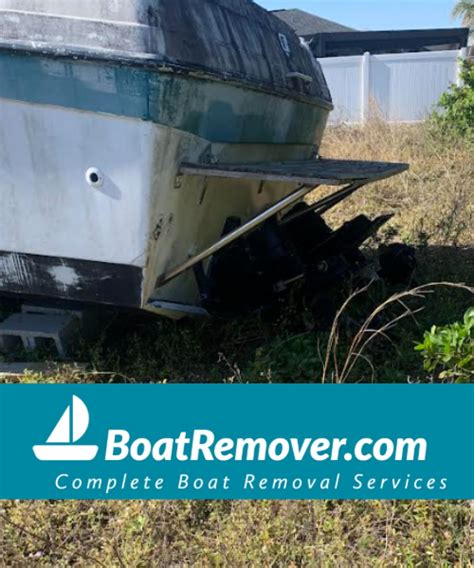 boat removal port charlotte florida|Boat Removal & Disposal .